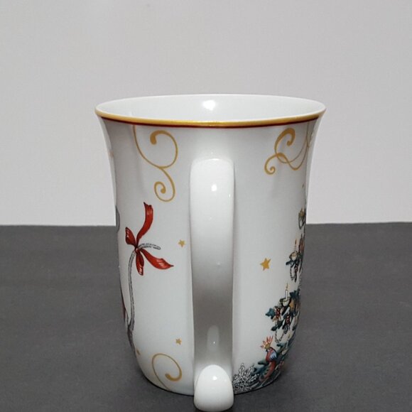 NEW RARE Williams Sonoma Twas the Night Before Christmas Mouse Mug 14 OZ - Picture 4 of 8